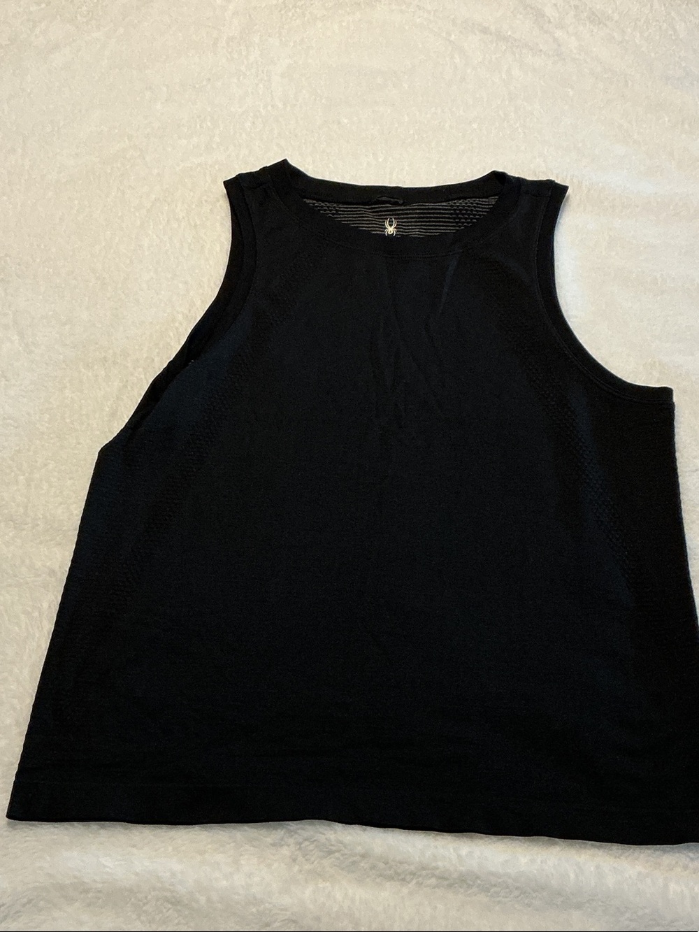Women’s Spyder Active Black Sleeveless Tank Top